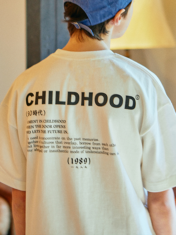 CHILDHOOD 1989 T(WHITE)